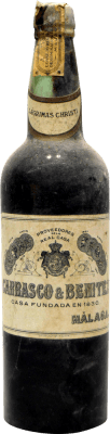 Carrasco & Benítez Lágrimas Christi Málaga Коллекционный образец 1940-х гг 75 cl