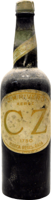 J. M. Rivero Viejo Oloroso CZ 1750 Collector's Specimen 1930's 75 cl