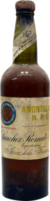 Sánchez Romate N.P.U. Non Plus Ultra 1930's Amontillado 75 cl Exemplar de colecionador Não Próprio para Consumo