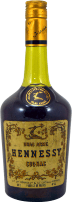 Cognac Conhaque Hennessy Bras Armé Espécime de Colecionador década de 1990 Cognac 70 cl