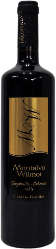 6,95 € Kostenloser Versand | Rotwein Montalvo Wilmot Tempranillo-Cabernet I.G.P. Vino de la Tierra de Castilla