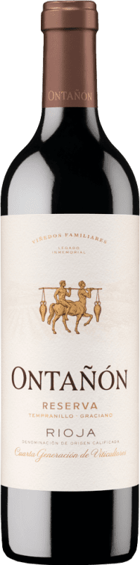 19,95 € | Красное вино Ontañón Резерва D.O.Ca. Rioja Ла-Риоха Испания Tempranillo — Темпранильо, Graciano — Грасиано 75 cl