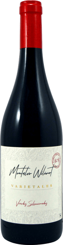 Envoi gratuit | Vin rouge Montalvo Wilmot Varietales I.G.P. Vino de la Tierra de Castilla Castilla La Mancha Espagne Tempranillo, Syrah, Petit Verdot 75 cl