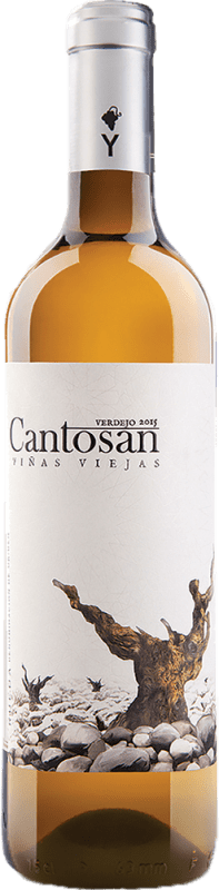 Бесплатная доставка | Белое вино Yllera Cantosán D.O. Rueda Кастилия-Леон Испания Verdejo 75 cl