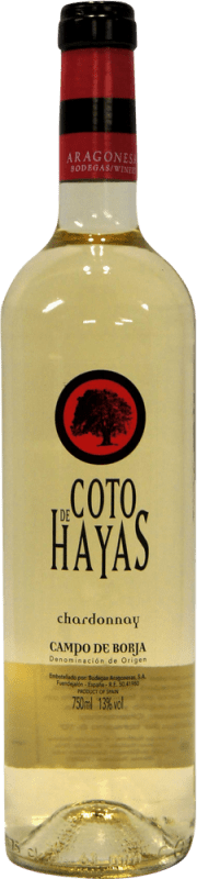 4,95 € 免费送货 | 白酒 Bodegas Aragonesas Coto de Hayas D.O. Campo de Borja