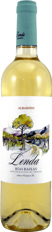 5,95 € Spedizione Gratuita | Vino bianco Pazo Pondal Lenda D.O. Rías Baixas
