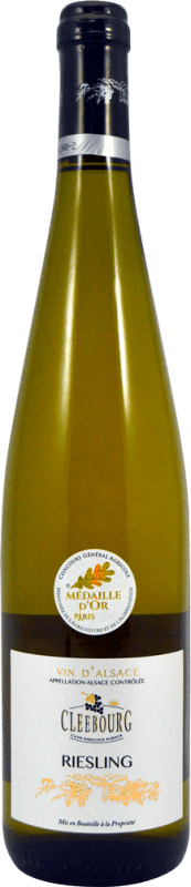 Spedizione Gratuita | Vino bianco Cleebourg A.O.C. Alsace Alsazia Francia Riesling 75 cl