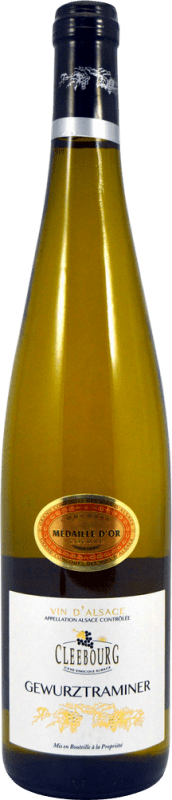 Envoi gratuit | Vin blanc Cleebourg A.O.C. Alsace Alsace France Gewürztraminer 75 cl