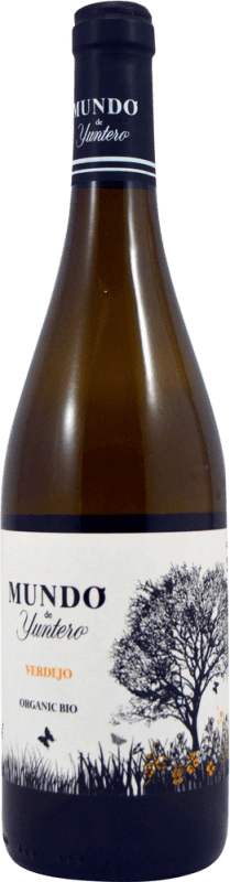 Free Shipping | White wine Yuntero Orgánico D.O. La Mancha Castilla la Mancha Spain Verdejo 75 cl
