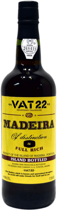 Free Shipping | Fortified wine The Madeira Vat 22 Island Bottled Portugal 75 cl