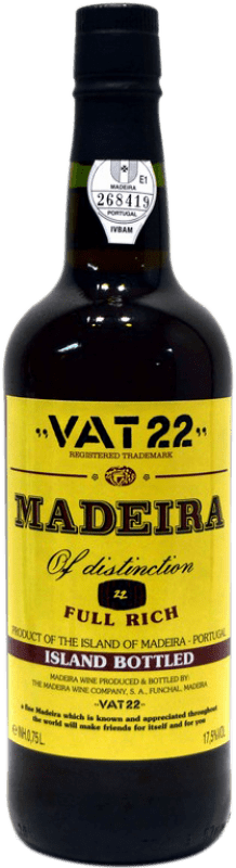 Envio grátis | Vinho Generoso Fortificado The Madeira Vat 22 Island Bottled Portugal 75 cl