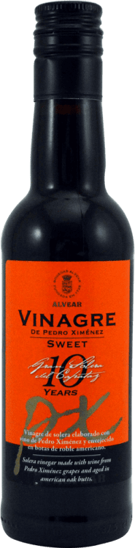 3,95 € Envío gratis | Vinagre Alvear PX D.O. Montilla-Moriles 10 Años Media Botella 37 cl