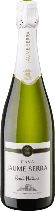 送料無料 | 白スパークリングワイン Jaume Serra ブルットの自然 D.O. Cava カタロニア スペイン Macabeo, Xarel·lo, Parellada 75 cl