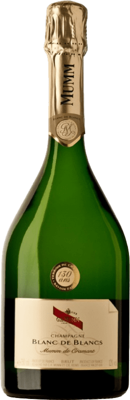 Бесплатная доставка | Белое игристое вино G.H. Mumm MUMM de Crémant A.O.C. Champagne шампанское Франция Chardonnay — Шардоне 75 cl