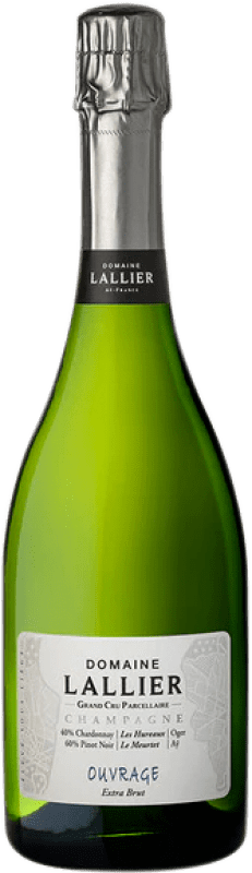 Free Shipping | White sparkling Lallier Ouvrage Grand Cru Extra Brut A.O.C. Champagne Champagne France Pinot Black, Chardonnay 75 cl
