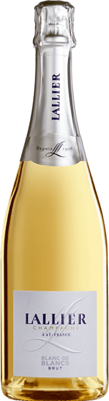 Free Shipping | White Sparkling Wine Lallier Blanc de Blancs A.O.C. Champagne Champagne France Chardonnay 75 cl