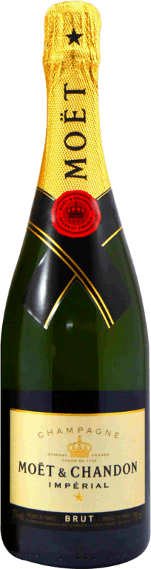 送料無料 | 白スパークリングワイン Moët & Chandon Specially Yours Brut A.O.C. Champagne シャンパン フランス Pinot Black, Chardonnay, Pinot Meunier 75 cl