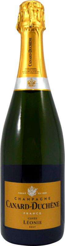 Бесплатная доставка | Белое игристое Canard Duchêne Cuvée Léonie брют A.O.C. Champagne шампанское Франция Pinot Black, Chardonnay, Pinot Meunier 75 cl