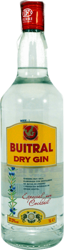 Free Shipping | Genever Gin Ferri Buitral Spain 1 L