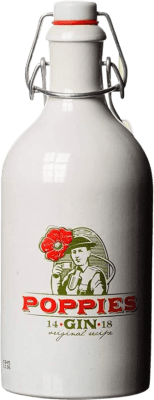 送料無料 | ジン Rubbens Poppies ベルギー ボトル Medium 50 cl