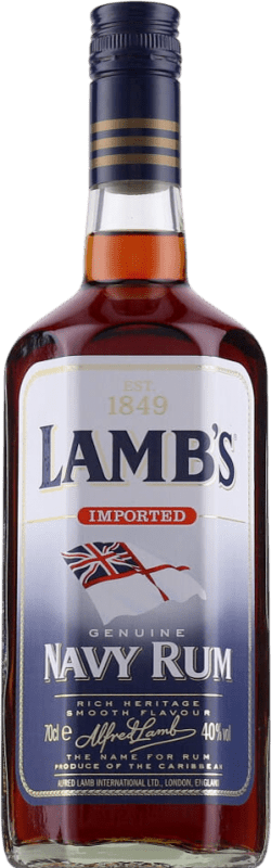 Бесплатная доставка | Ром Lamb's Navy Strength — Бочковая крепость Ямайка 70 cl