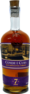 Ron Conde de Cuba Artesanal 7 Años 70 cl