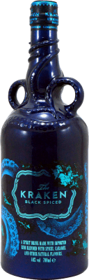 Rum The Kraken Black Spiced Unknown Deep Nº 2 Ceramic Porcelain — Porcellana Ceramica