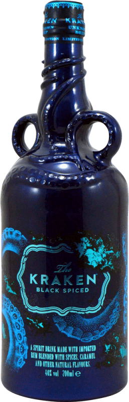 送料無料 | ラム Kraken Black Rum Black Spiced Unknown Deep Nº 2 Limited Edition イギリス 70 cl