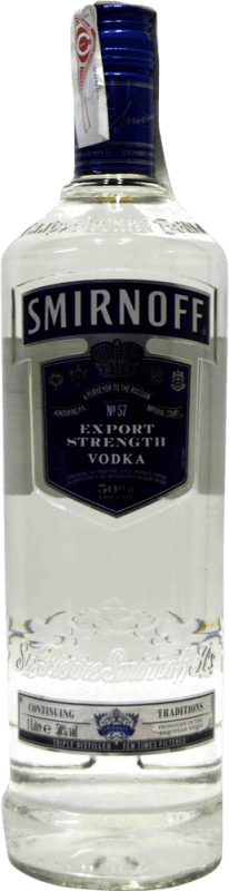 17,95 € | Vodka Smirnoff Blue Export Strength Federação Russa 1 L