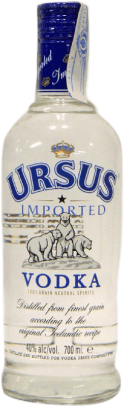 Envio grátis | Vodca Ursus Blue Países Baixos 70 cl