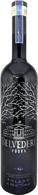 Bouteille factice Belvedere Vodka 3L (Jeroboam) LED