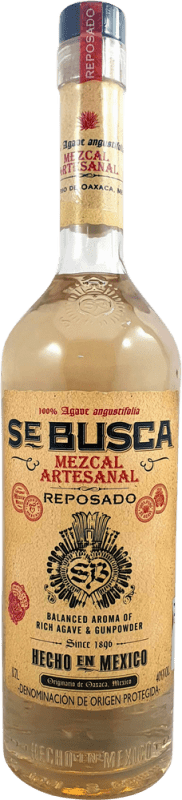 Spedizione Gratuita | Mezcal Se Busca Artesanal Angustifolia Reposado Messico 70 cl