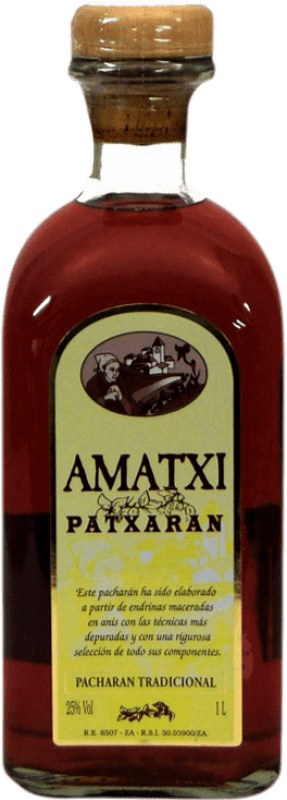 Kostenloser Versand | Pacharán Amatxi Frasca — Flasche Spanien 1 L
