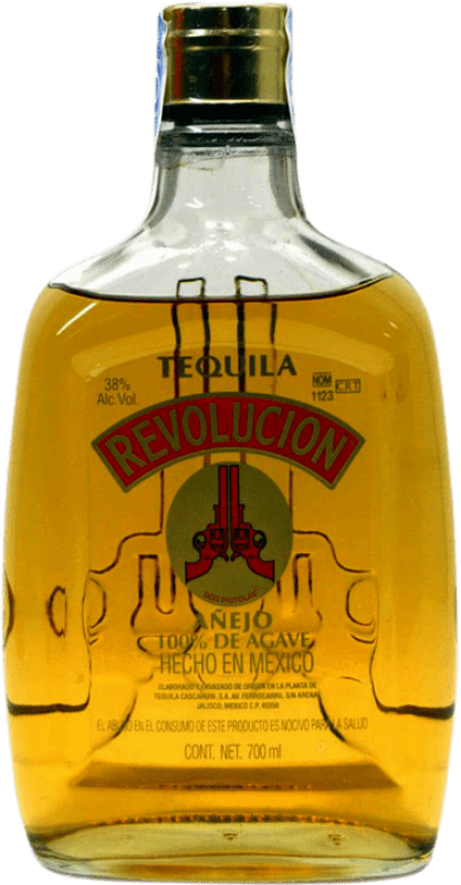 送料無料 | テキーラ Cascahuin Revolución Añejo メキシコ 70 cl