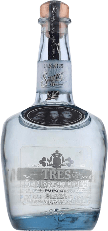 98,95 € | Текила Tres Generaciones Plata Triple Destilado Мексика 70 cl