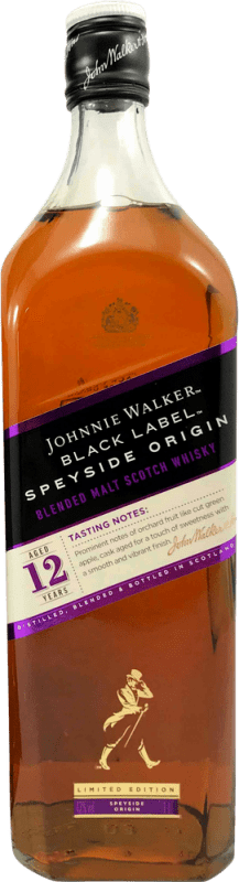 Envoi gratuit | Blended Whisky Johnnie Walker Black Label Speyside Origin Speyside Royaume-Uni 1 L