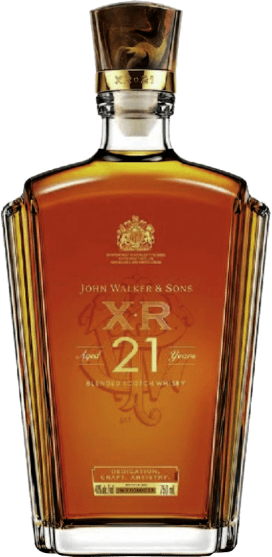 332,95 € Kostenloser Versand | Whiskey Blended Johnnie Walker John Walker XR 21 Jahre
