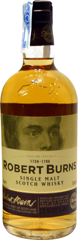 Free Shipping | Whisky Single Malt Isle Of Arran Robert Burns United Kingdom 70 cl