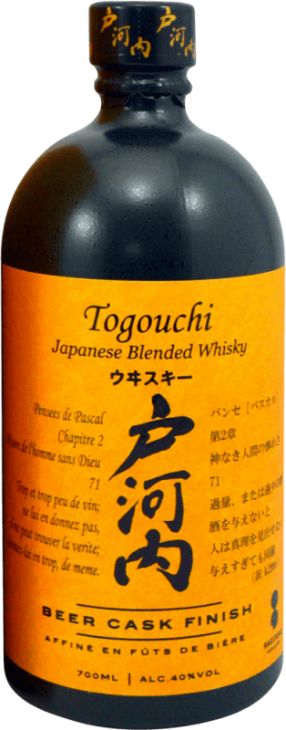 63,95 € | Blended Whisky Togouchi Beer Cask Finish — Fassreifung Japan 70 cl