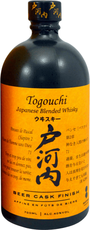 送料無料 | ウイスキーブレンド Togouchi Beer Cask Finish 日本 70 cl