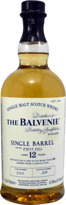 Single Malt Whisky Balvenie Single Barrel First Fill 12 Ans