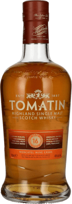 Whisky Single Malt Tomatin Moscatel Wine Casks 16 Anos 70 cl