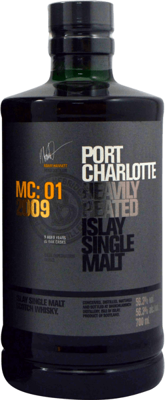 153,95 € | ウイスキーシングルモルト Bruichladdich Port Charlotte MC:01 Marsala イギリス 70 cl