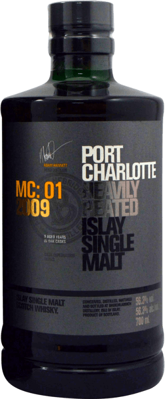 178,95 € 免费送货 | 威士忌单一麦芽威士忌 Bruichladdich Port Charlotte MC:01 Marsala