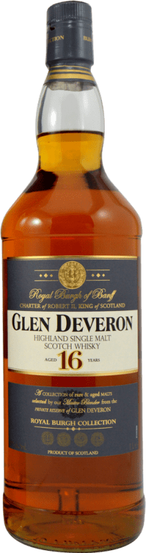 送料無料 | ウイスキーシングルモルト Glen Deveron イギリス 16 年 1 L