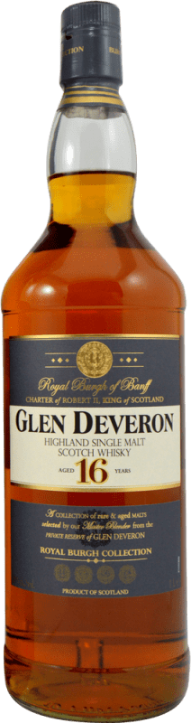 69,95 € | Односолодовый виски Glen Deveron Объединенное Королевство 16 Лет 1 L