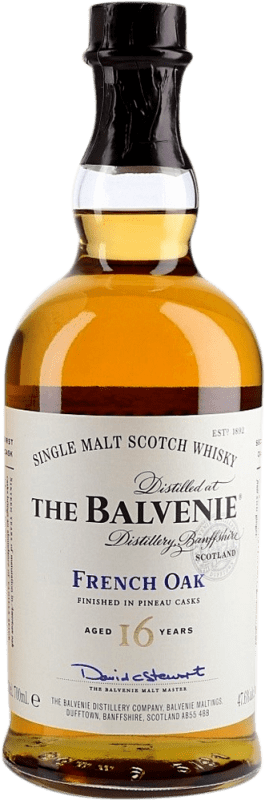 Free Shipping | Single Malt Whisky Balvenie French Oak United Kingdom 16 Years 70 cl
