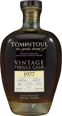 Single Malt Whisky Tomintoul 1977 Vintage Single Cask