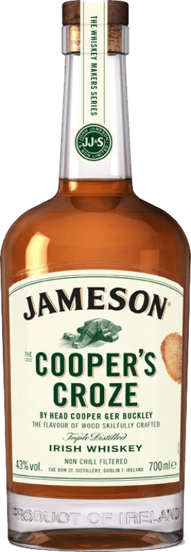 Free Shipping | Whisky Blended Jameson Cooper's Croze Ireland 70 cl