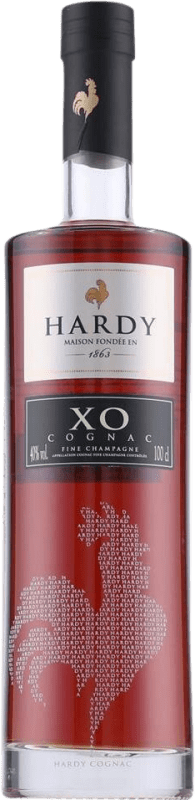 Envio grátis | Cognac Conhaque Hardy X.O. A.O.C. Cognac França 1 L